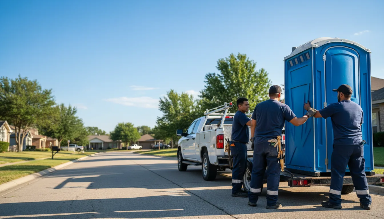 Portable Toilet Rental in Valley View, PA near me